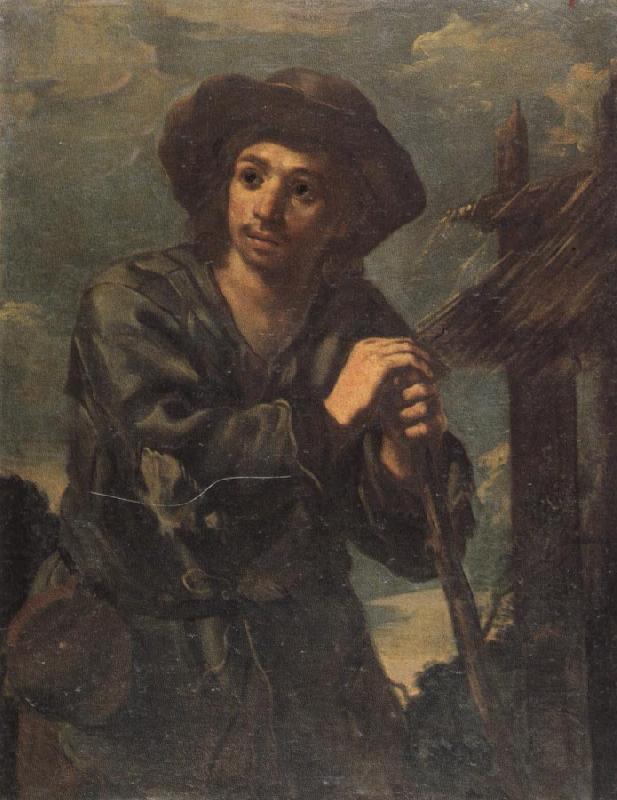 Monsu Bernardo Young Peasant Boy France oil painting art